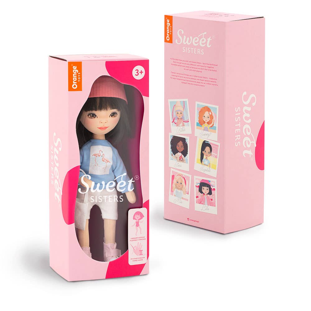 ENSEMBLE CADEAU : Poupée Lilu Sweat-shirt + Chaussures/accessoires
