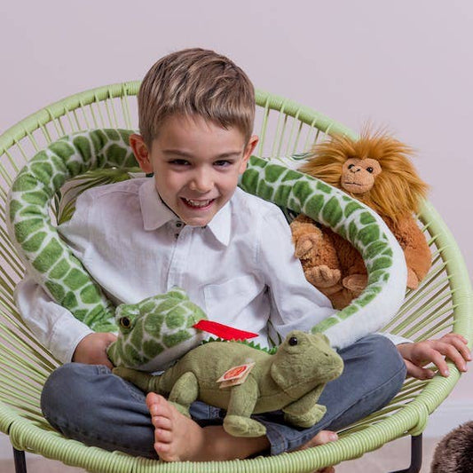 Peluche Serpent Vert