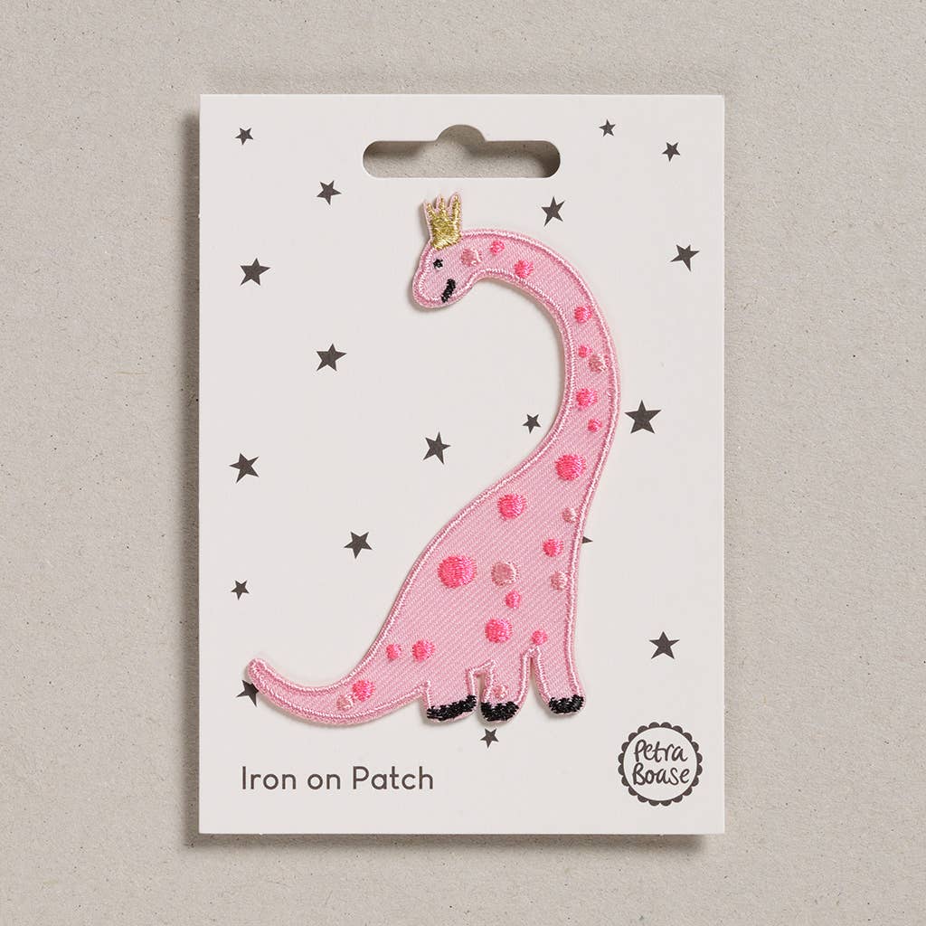 Patch Thermocollant - Dinosaure Rose