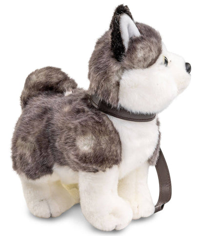 Peluche Chiot Husky avec Laisse Uni Toys