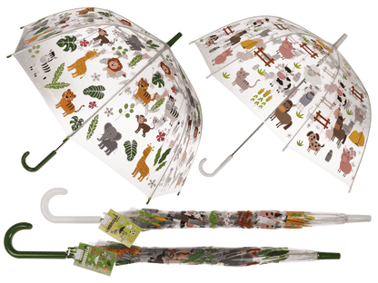 Parapluie Transparent Enfant Animaux – vue 7