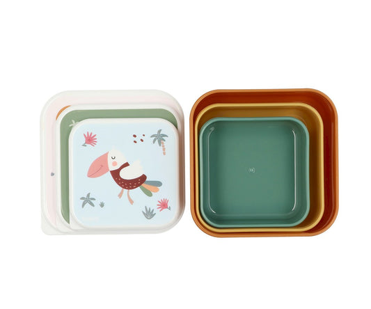 3 Boîtes à Goûter Savane