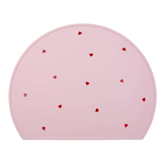 Set de sets de table en silicone Amore - Rose