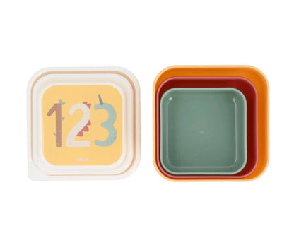 3 Boîtes à Déjeuner Lettres de l'Alphabet Rigolotes