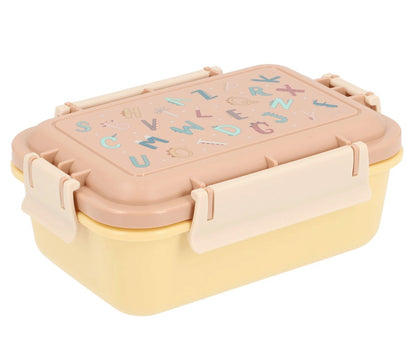 Boîte à Déjeuner Bento Lettres de l'Alphabet Amusantes