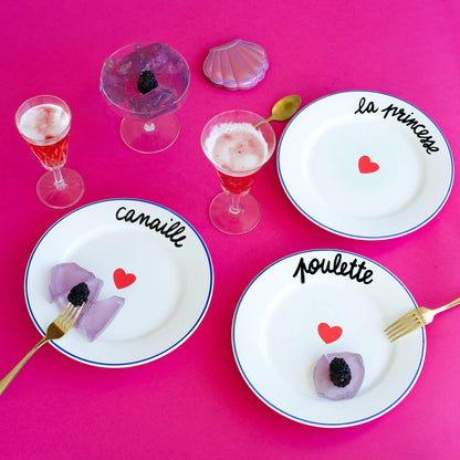 Assiette LA FAMILLE S'ÉCLATE - Canaille