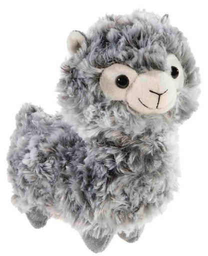 Peluche Lama bouclé (3 coloris possibles) - 18 cm