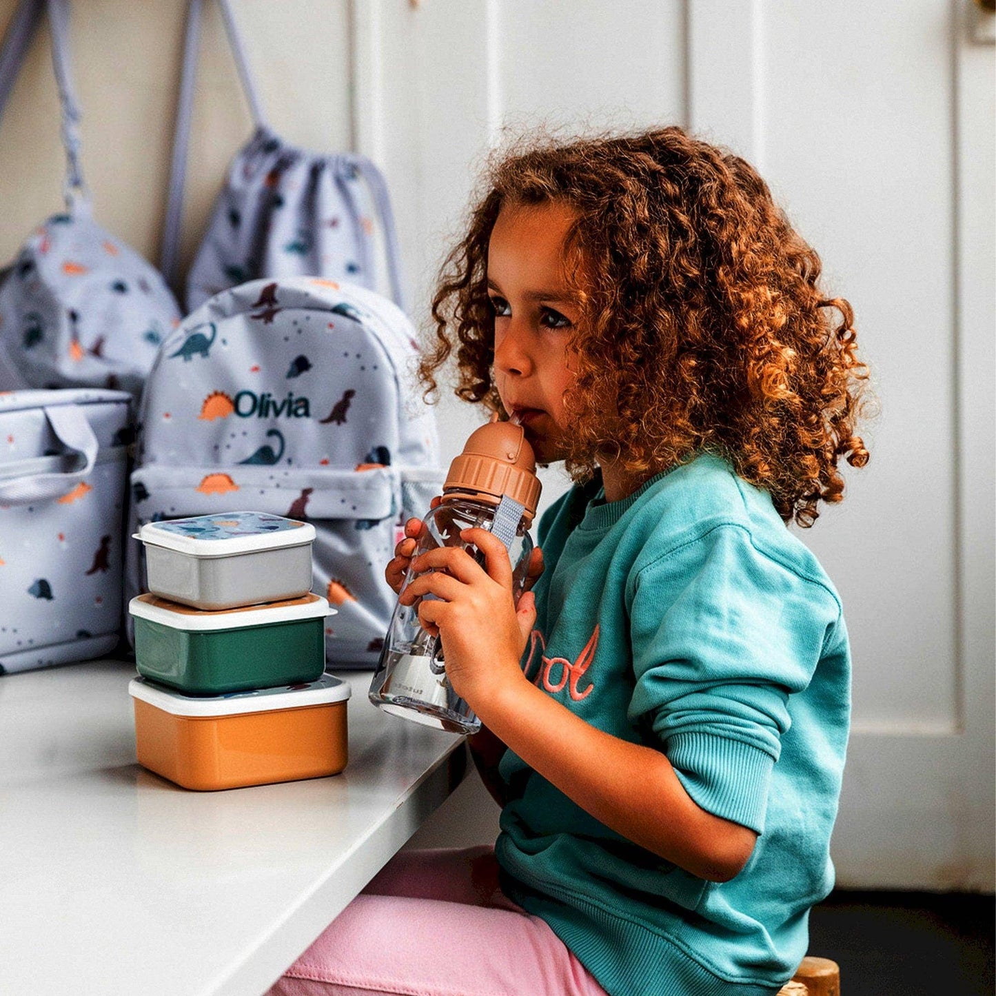 Bouteille en plastique Monde des Dinosaures
