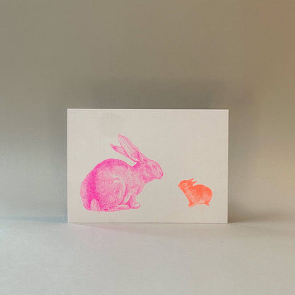 Carte Postale Lapins
