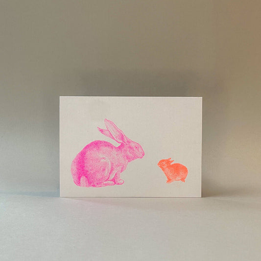 Carte Postale Lapins