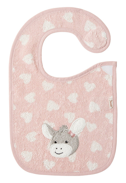 Bavoir Âne Emmi Girl éponge imperméable - rose – vue 2