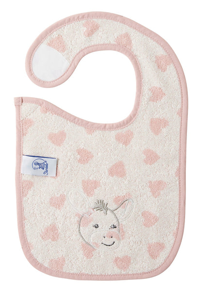 Bavoir Âne Emmi Girl éponge imperméable - rose – vue 3