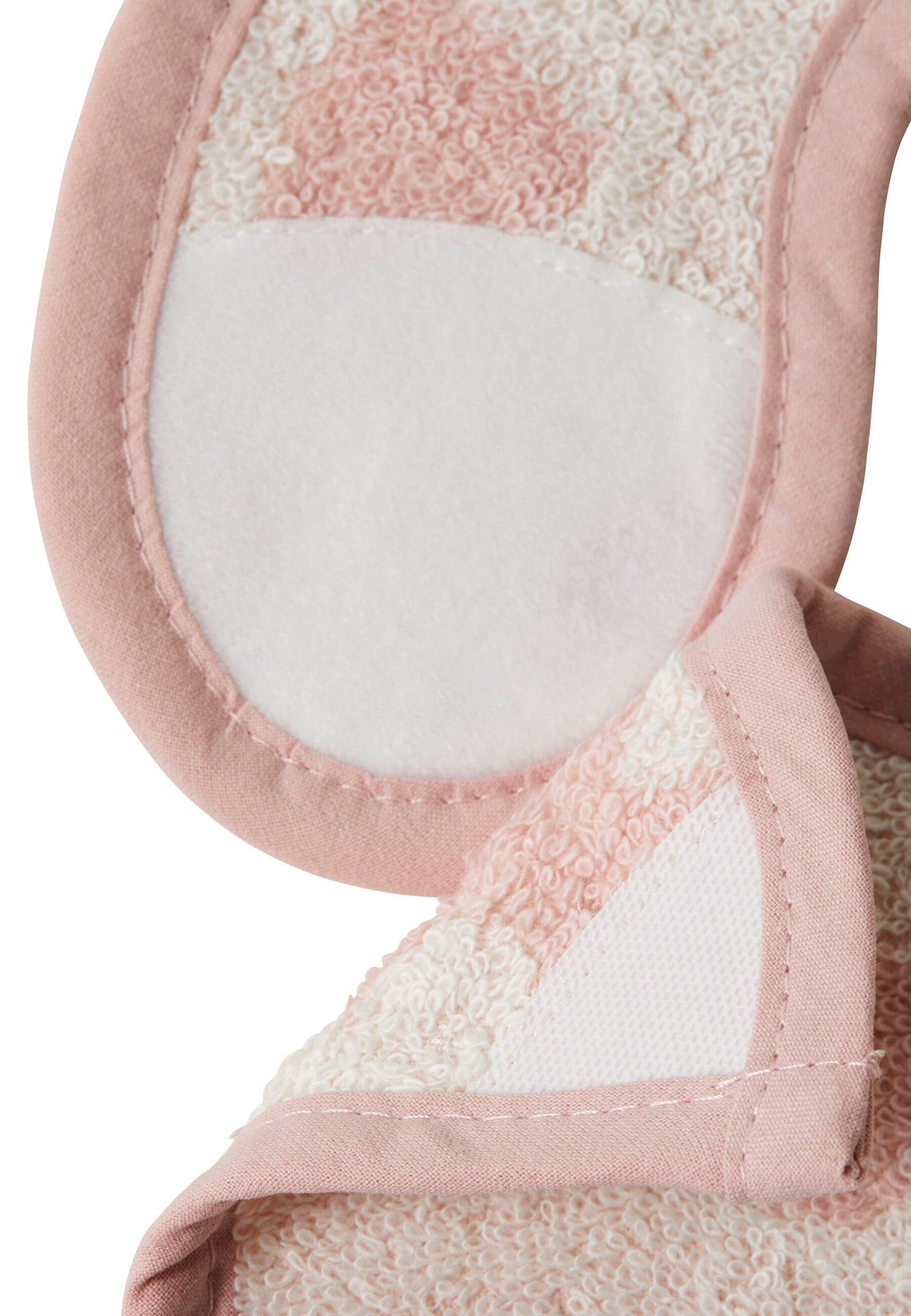 Bavoir Âne Emmi Girl éponge imperméable - rose – vue 4