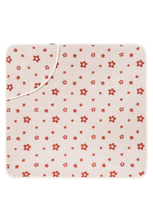 Cape de bain Cheval Sunny fleurs - 80 x 80 cm – vue 2