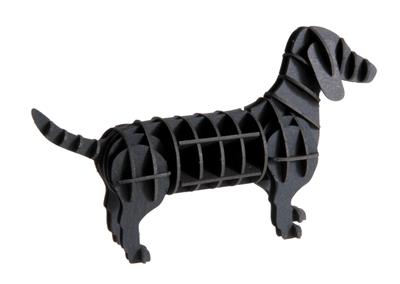 Modèle En Papier 3D - Teckel