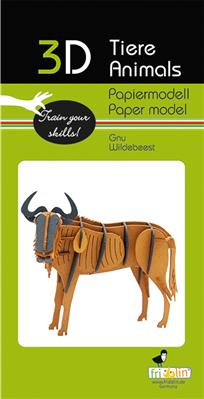 Modèle En Papier 3D - Gnou