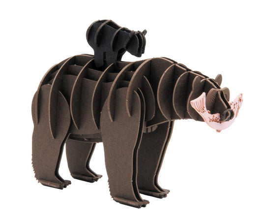 Modèle En Papier 3D - Ours