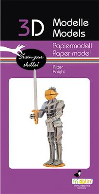 Modèle En Papier 3D - Chevalier