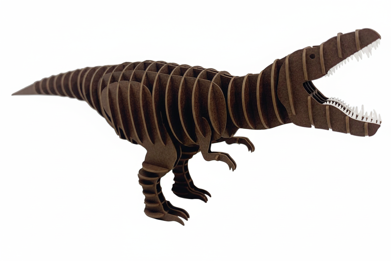 Modèle En Papier 3D - T-Rex