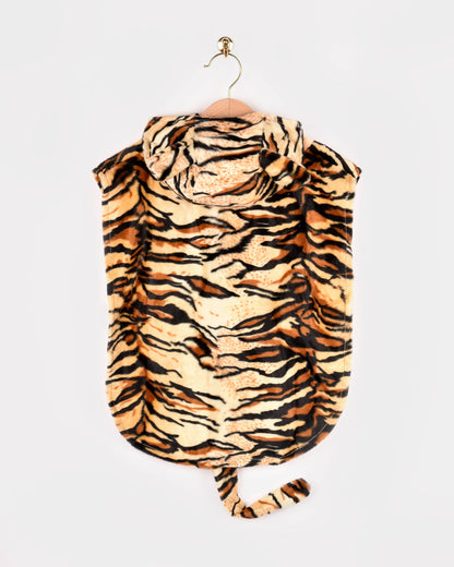 Mini cape tigre pour enfants 1 à 4 ans, tailles 86-110