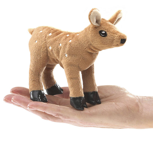 Marionnette à main Mini Deer 2760/Mini Fawn Folkmanis réaliste