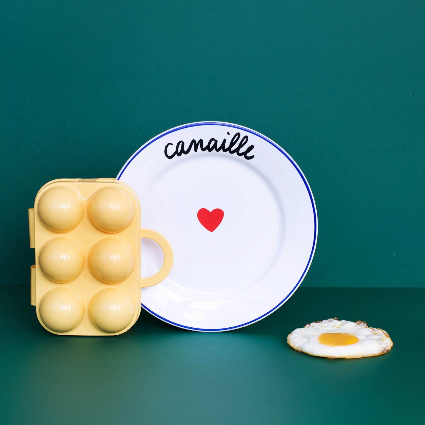 Assiette La Famille S’éclate - Canaille