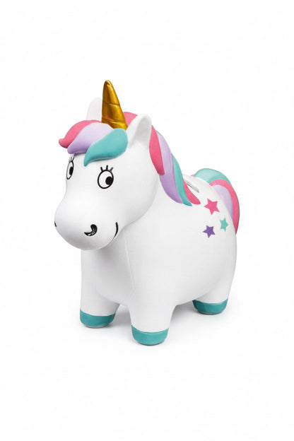 Petits cadeaux: TIRELIRE LICORNE, dans une boîte cadeau 13x15x8cm