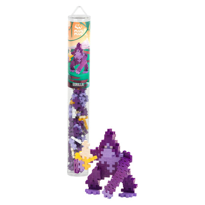 tube 100 pcs animaux jeu de construction plus plus