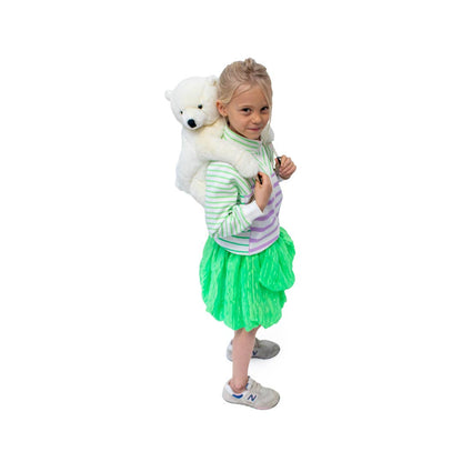 Sac à dos Peluche Enfant ours polaire