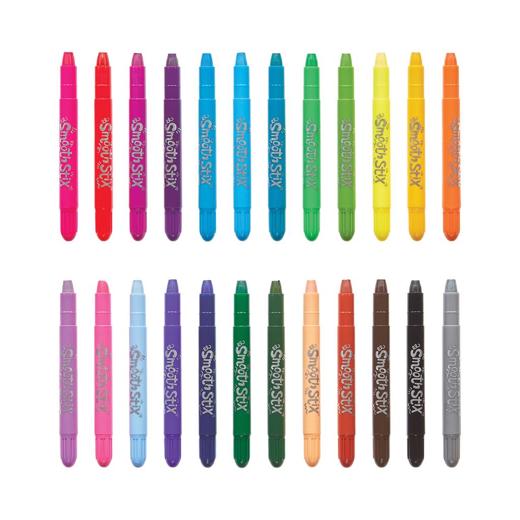Set de Stylos Gel - 24 Crayons et 1 Pinceau