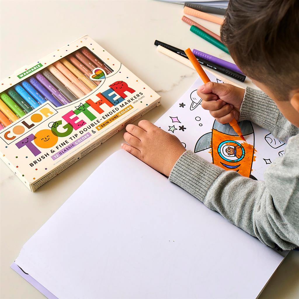 Set de 18 Feutres Multicolores