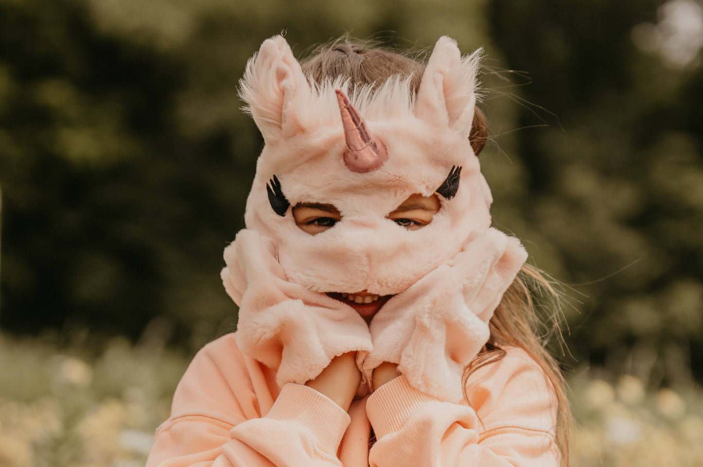 Déguisement Enfant Licorne Rose