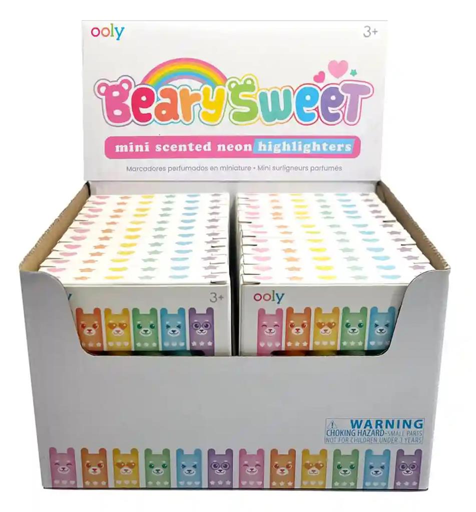 Set de 6 Mini Surligneurs Parfumés