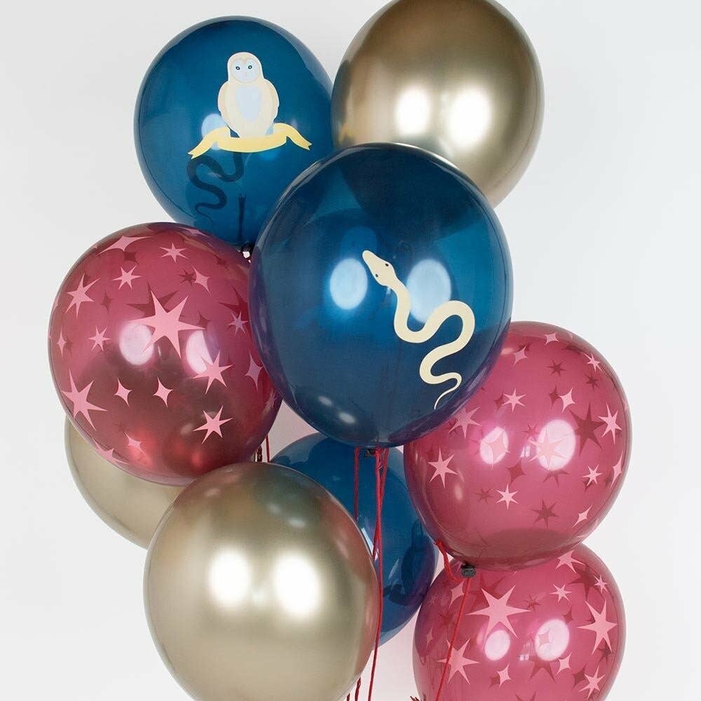 5 Ballons de fête - Sorcier