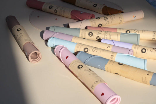 Set de table en silicone Chats - crème