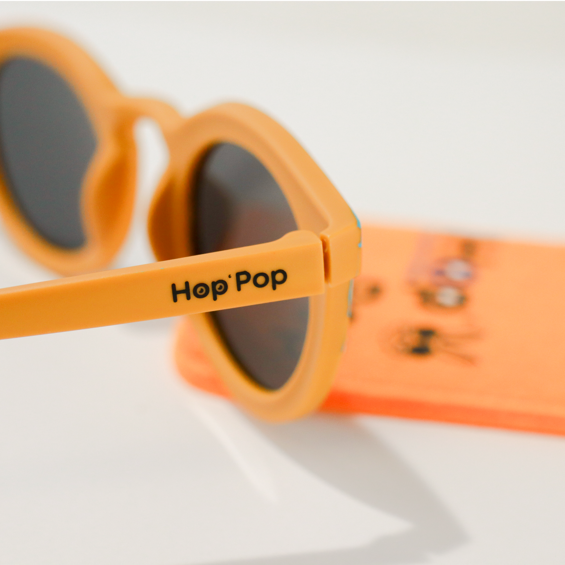 Lunettes de soleil Enfant Hop'Pop – CAT 3 – Matchy Vichy Bleu
