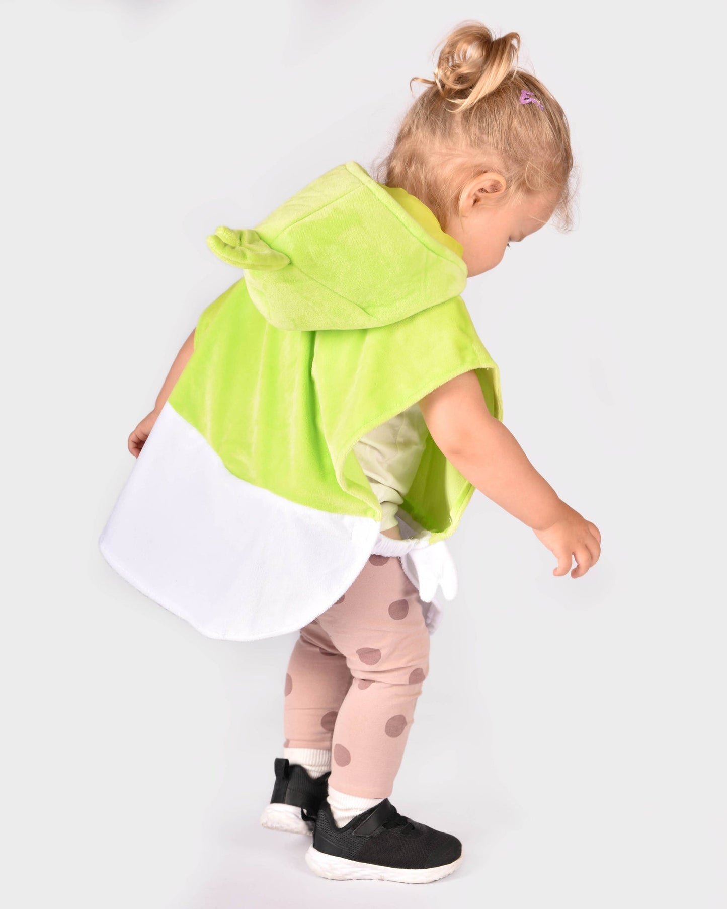 Cape verte Babblarna Dadda taille 86-110 cm 1-4 ans