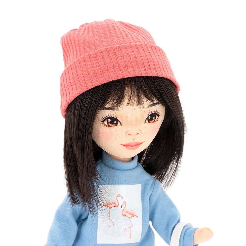 ENSEMBLE CADEAU : Poupée Lilu Sweat-shirt + Chaussures/accessoires