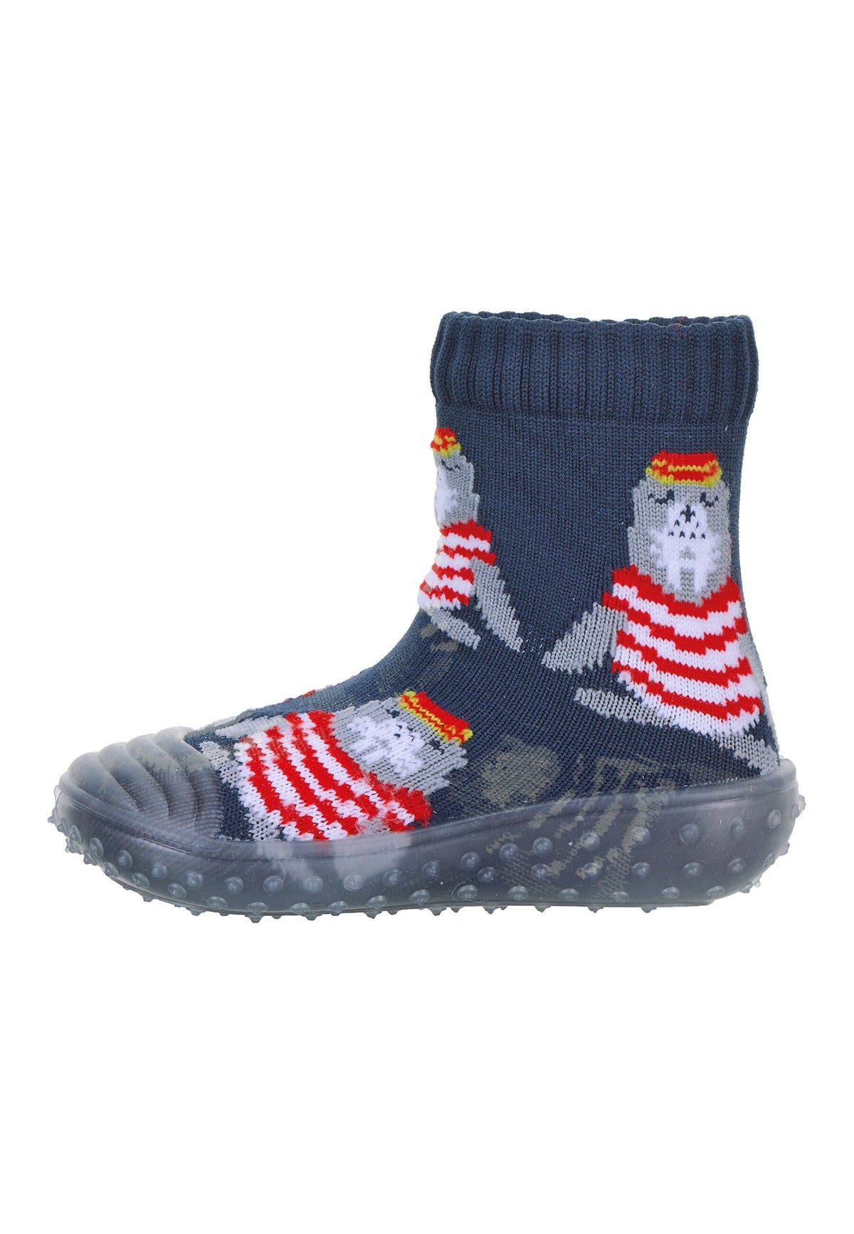 Chaussettes aventure Phoque - bleu marine – vue 6