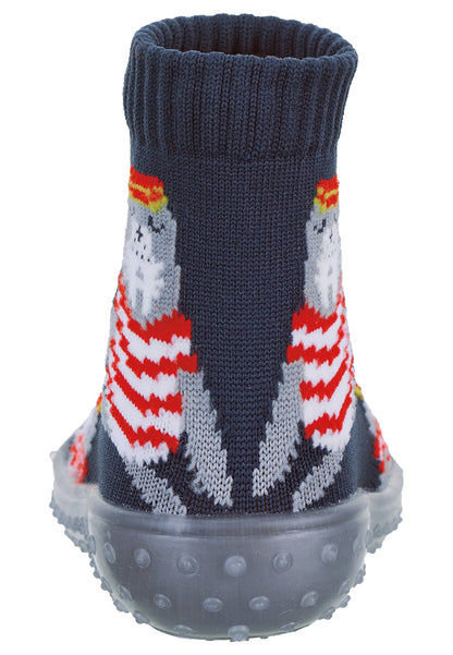 Chaussettes aventure Phoque - bleu marine – vue 3