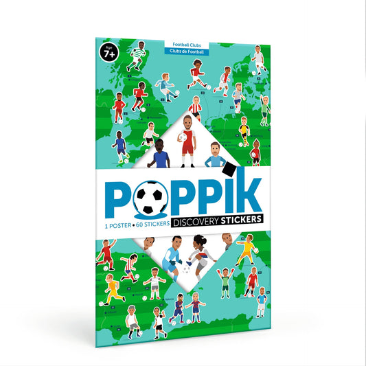 Poster Discovery stickers - Football 5 +