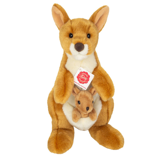 Peluche Kangourou avec bébé