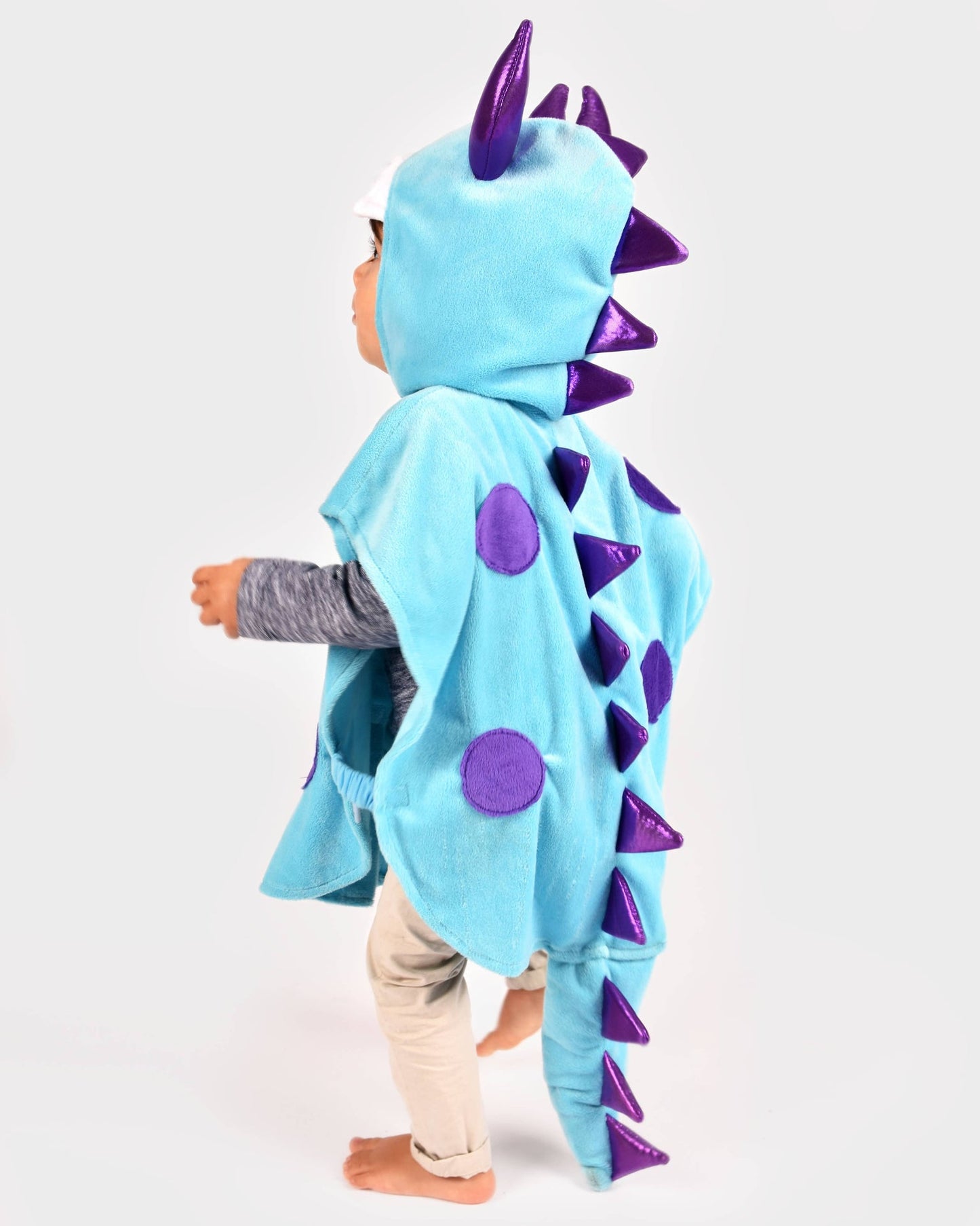 Cape Mini Monstre Bleu Taille 86-110 cm 1-4 ans