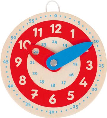 Horloge en Bois pour Apprendre à lire l'Heure