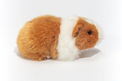 Peluche Cochon d'Inde doré/blanc