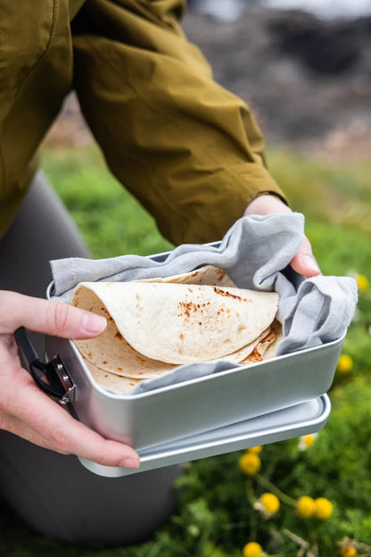 Boîte à lunch Boîte alimentaire en métal Alu