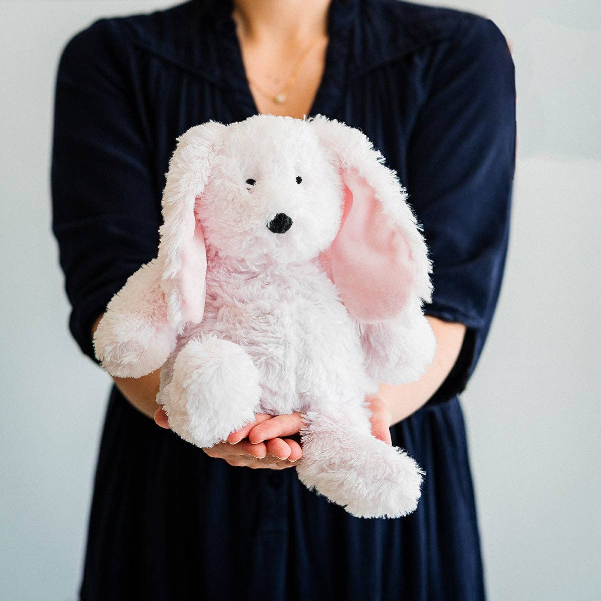 Bouillotte Peluche Warmies Lapin rose