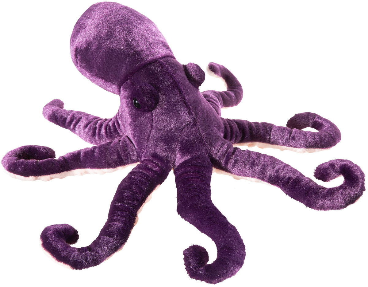 Peluche Cozy Home Poulpe violet - 41 cm