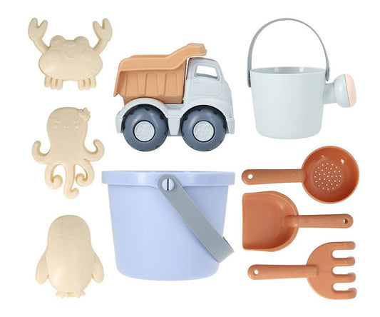 Ensemble de Jouets de Plage seau Bleu
