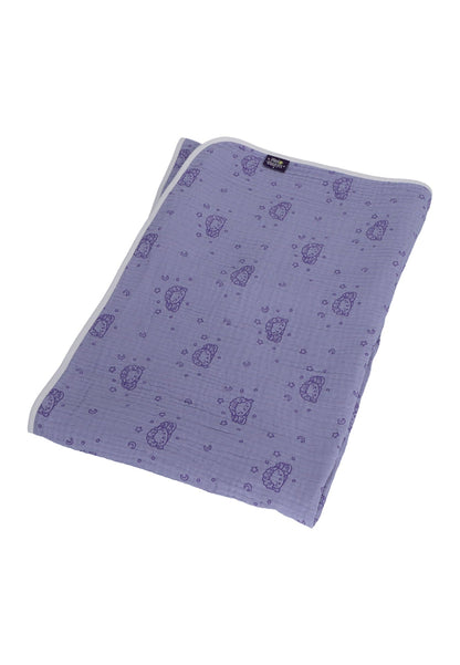 Couverture bébé Mouton endormi en mousseline - 120 x 120 cm – vue 5